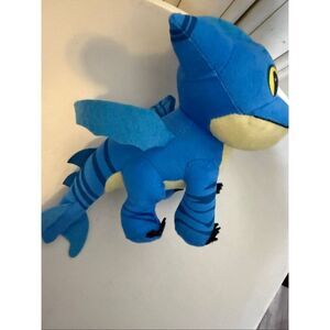 How to Train Your Dragon Rescue Riders Winger Plush Toy Blue Yellow